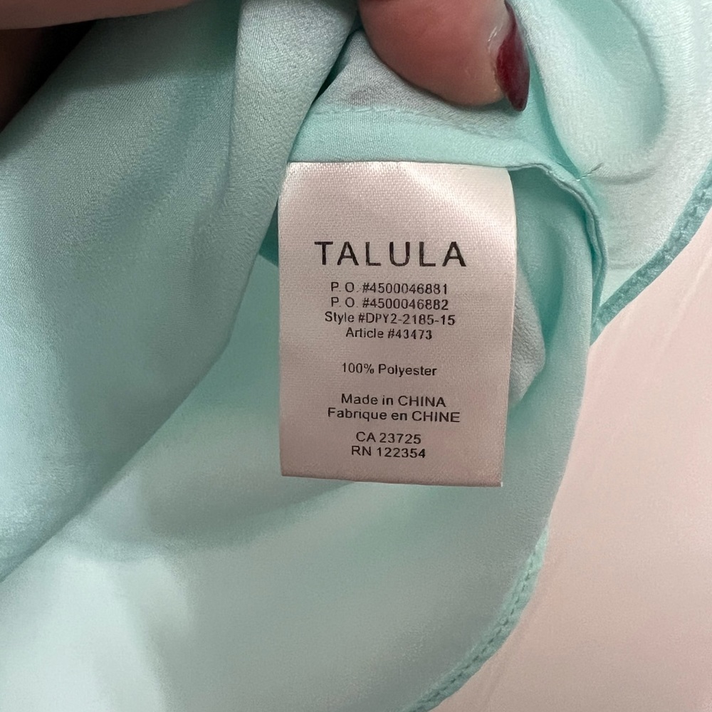 Sold ❤️Talula Waverly Blue Camisole - Picture 3 of 5